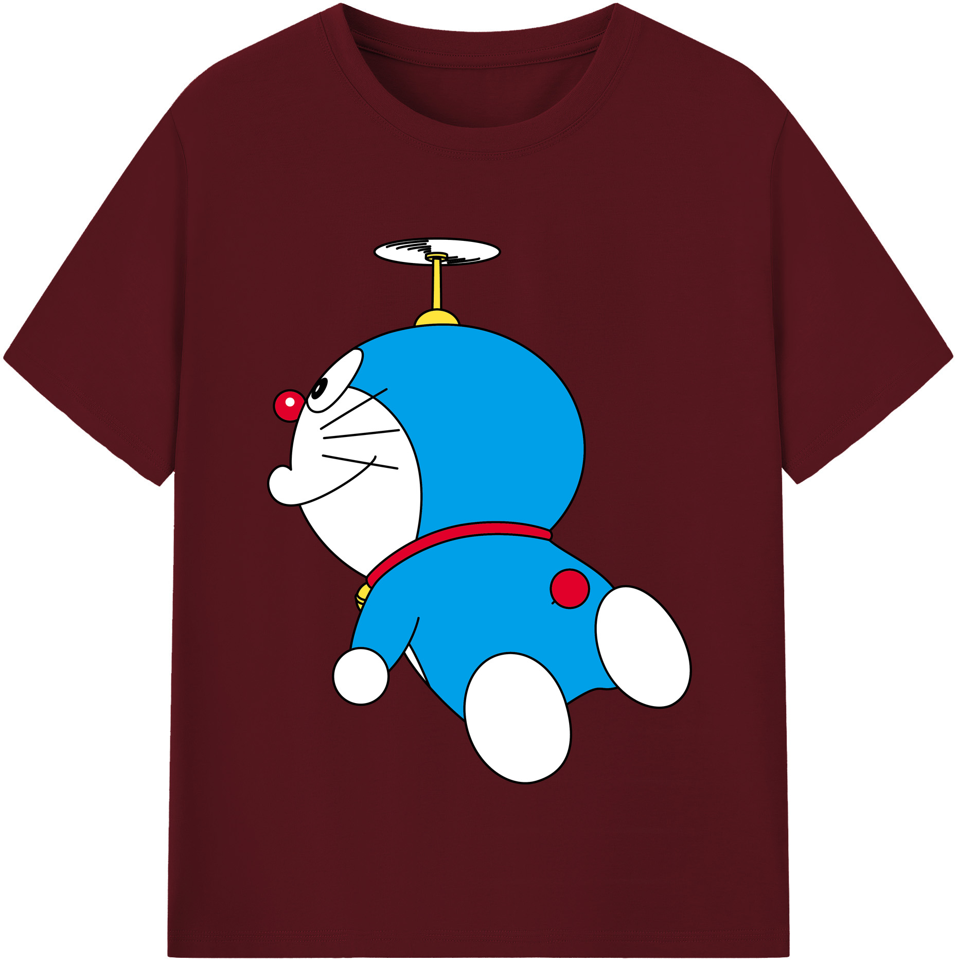 （画像用） ドラえもん Doraemon 綿100％半袖Tシャツ（フロントプリント）